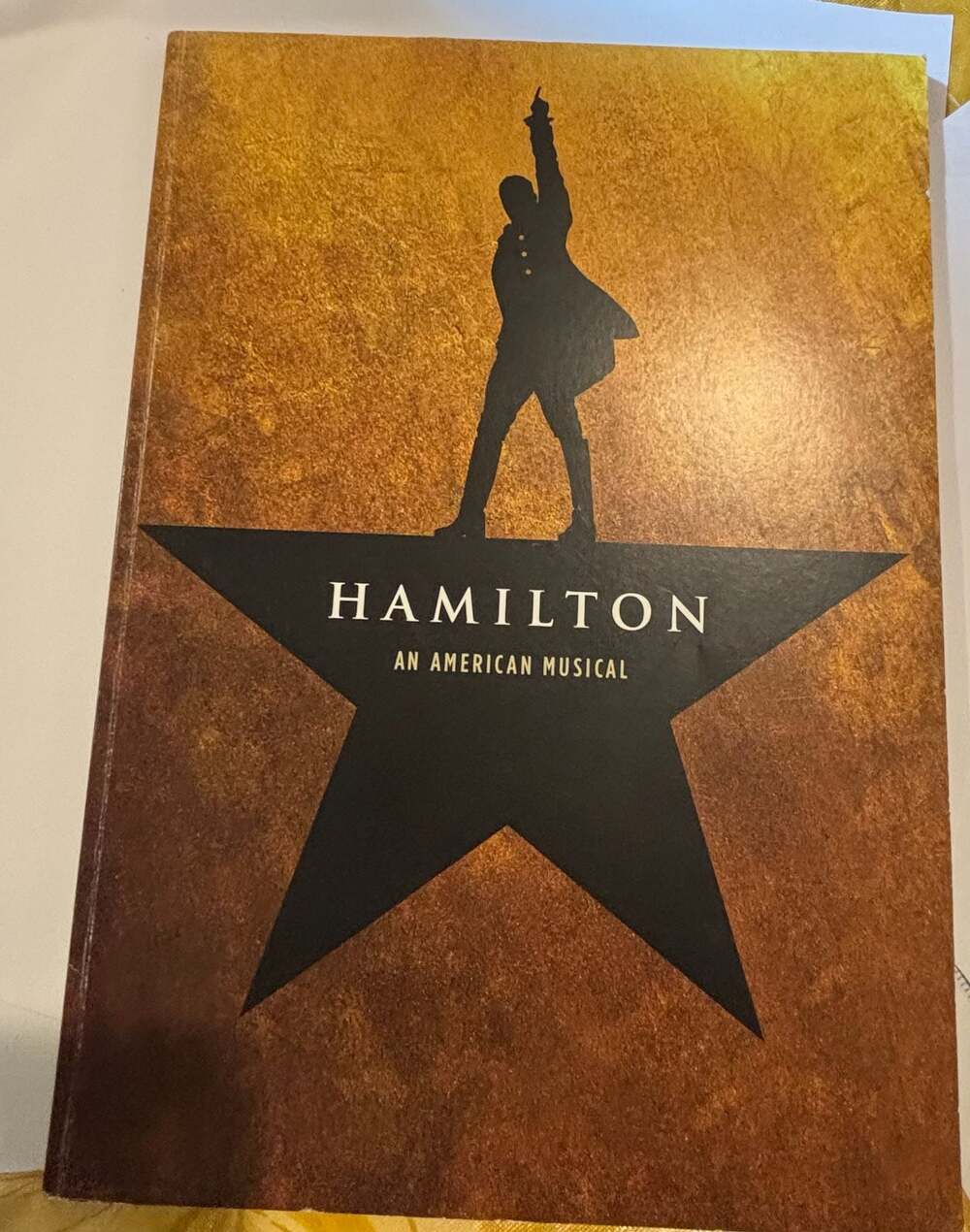 Hamilton: An American Musical Official Broadway Souvenir Program